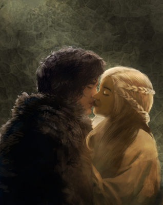 "The kiss" Game of thrones
